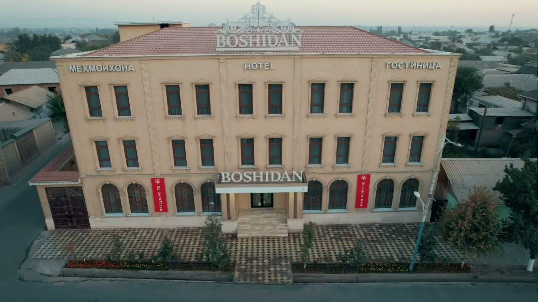 BOSHIDAN Hotel — aerial view, Bokhtar